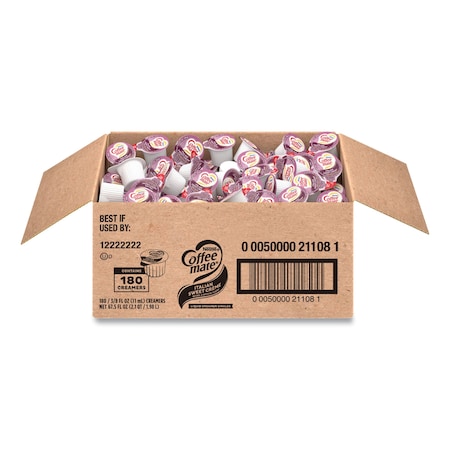 Coffee Mate Bulk Liquid Coffee Creamer, Italian Sweet Creme, 0.38 oz, 180PK 21108CT